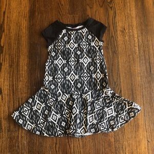 Justice Aztec printed dress